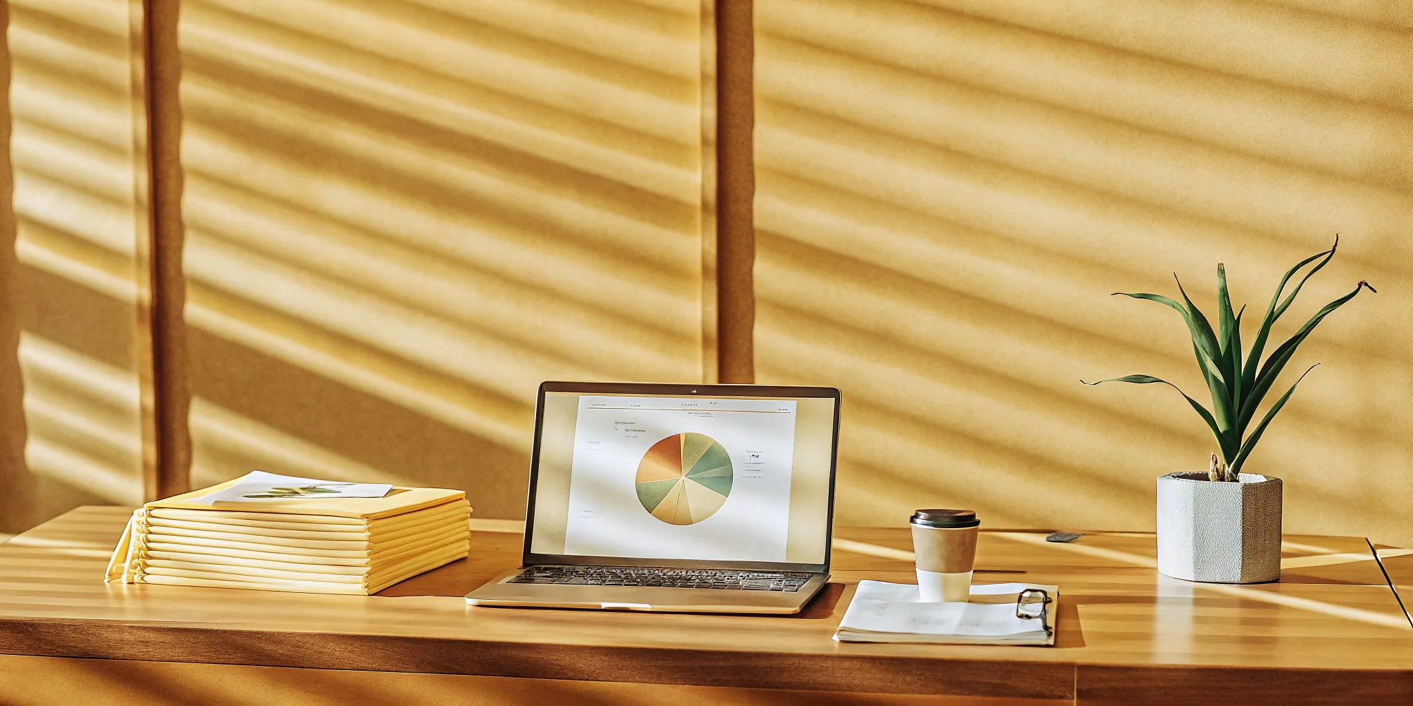 Laptop on a desk with a chart showing how to use HRA money for healthcare expenses.