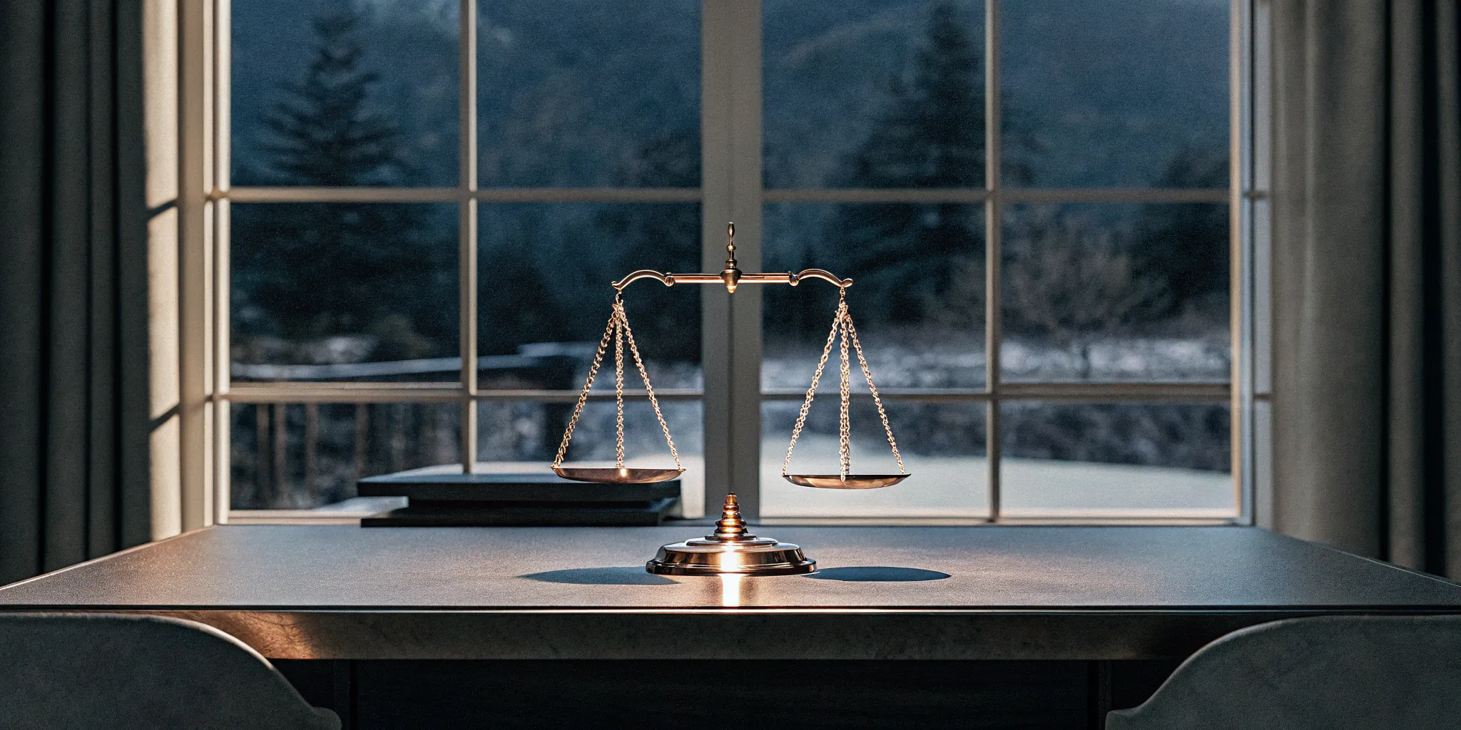 Scales of justice weighing the pros and cons of RBP health insurance.