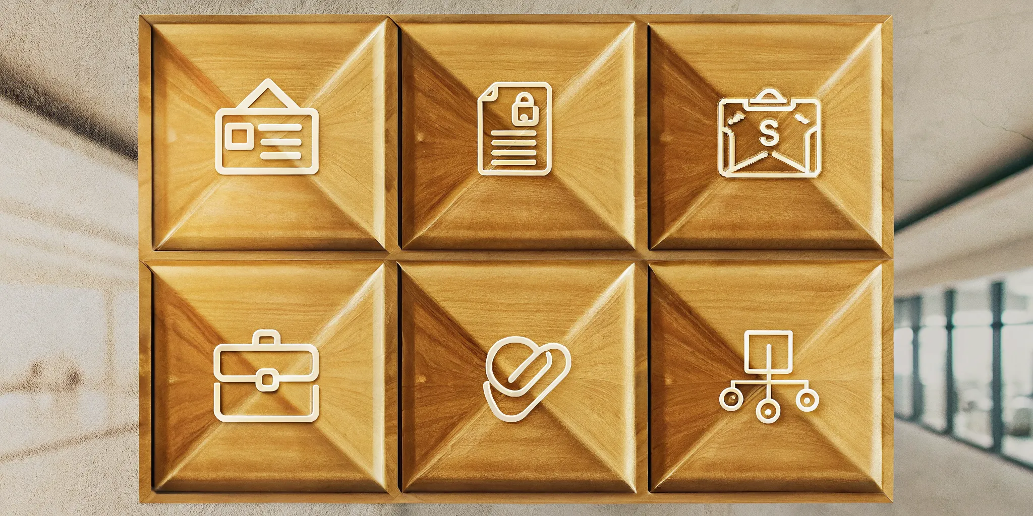 5 common HRA problems and solutions for employers on wooden blocks.