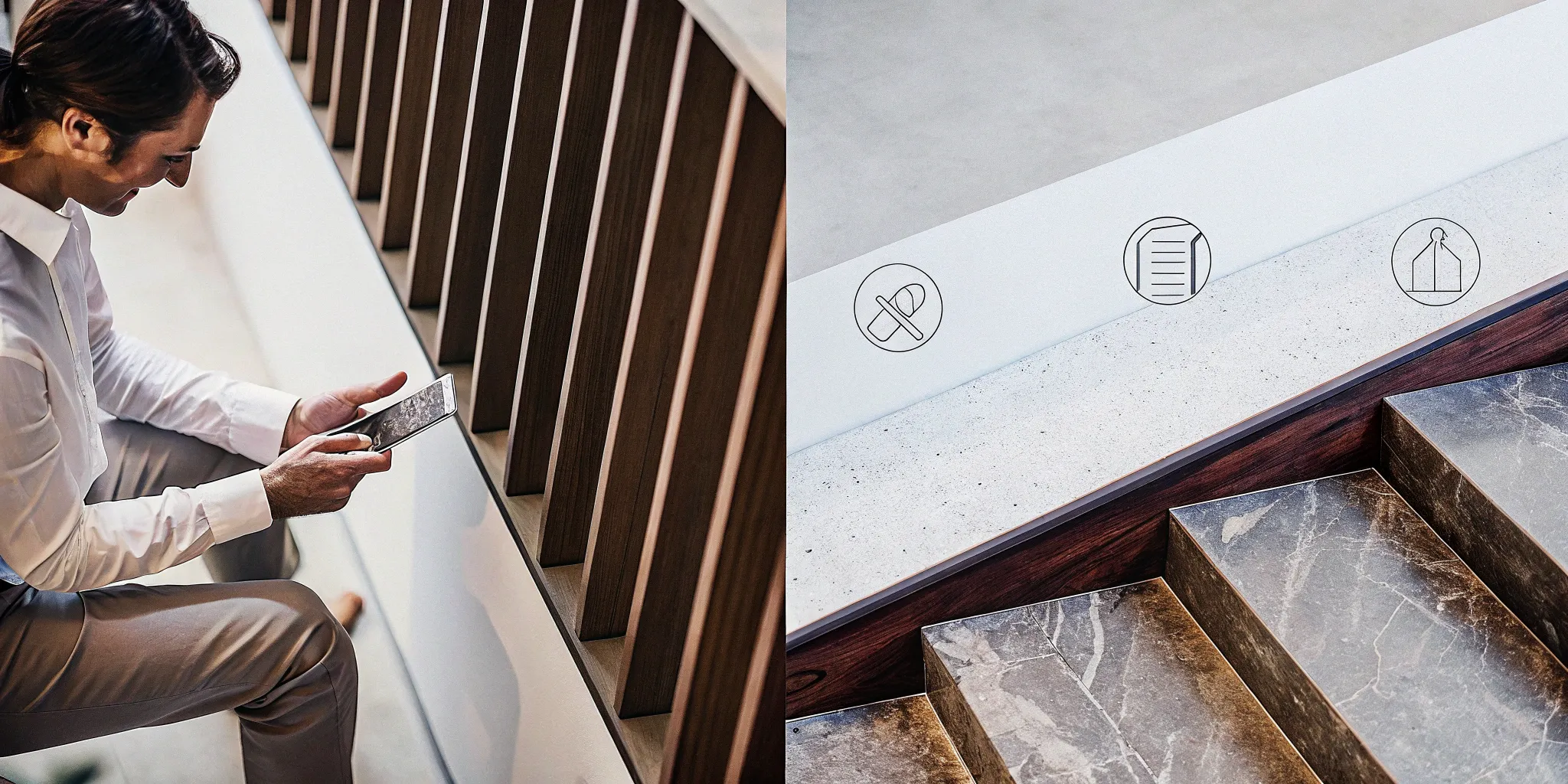 A business professional comparing specific vs. aggregate stop-loss insurance options.